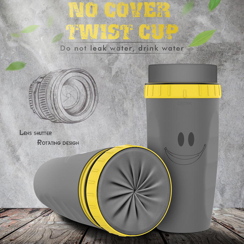Twist Top Lidless Insulated Travel Cup