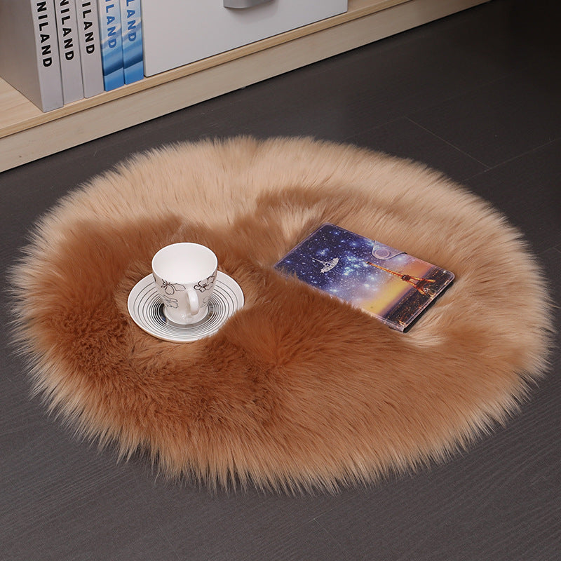 Ultra-Soft Plush Round Carpet