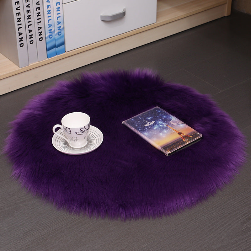 Ultra-Soft Plush Round Carpet