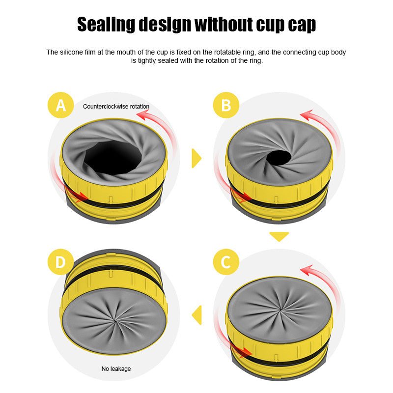 Twist Top Lidless Insulated Travel Cup