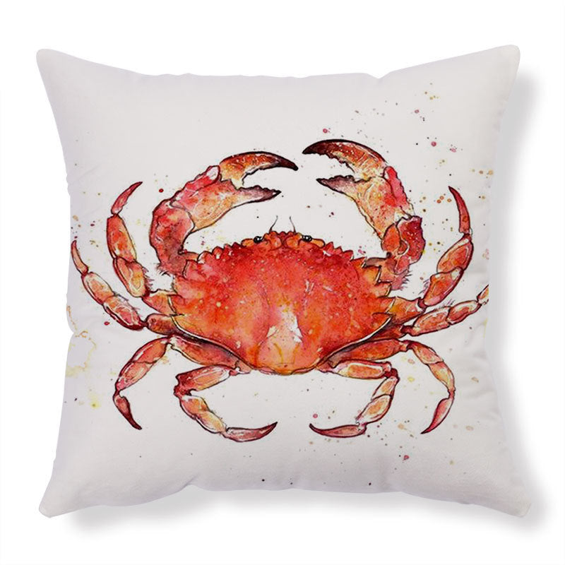 Sea Turtle Linen Cushion Cover